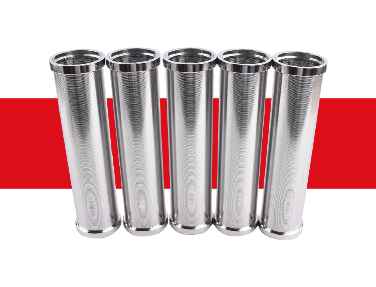 不锈钢楔形丝滤芯