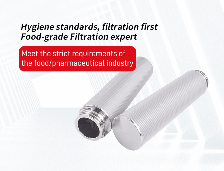 Stainless steel composite mesh filter element