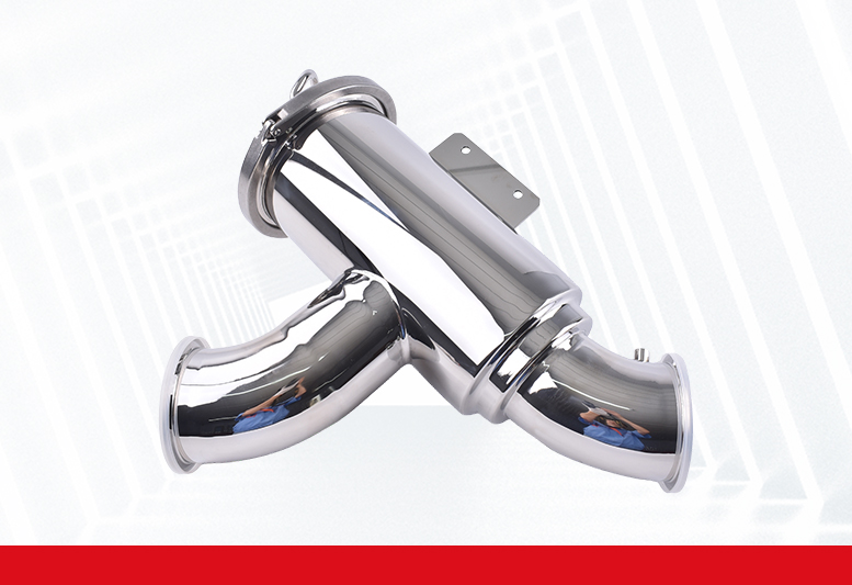 Stainless steel Y-type variable-angle filter