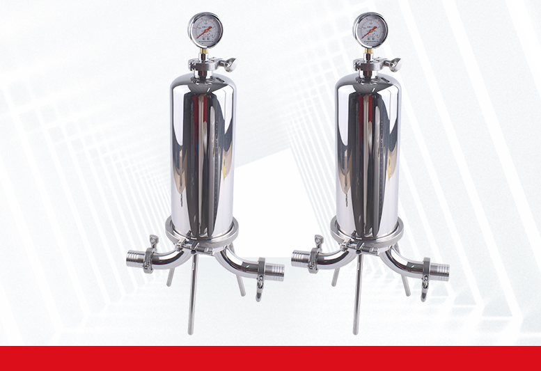 Stainless steel single-core filter